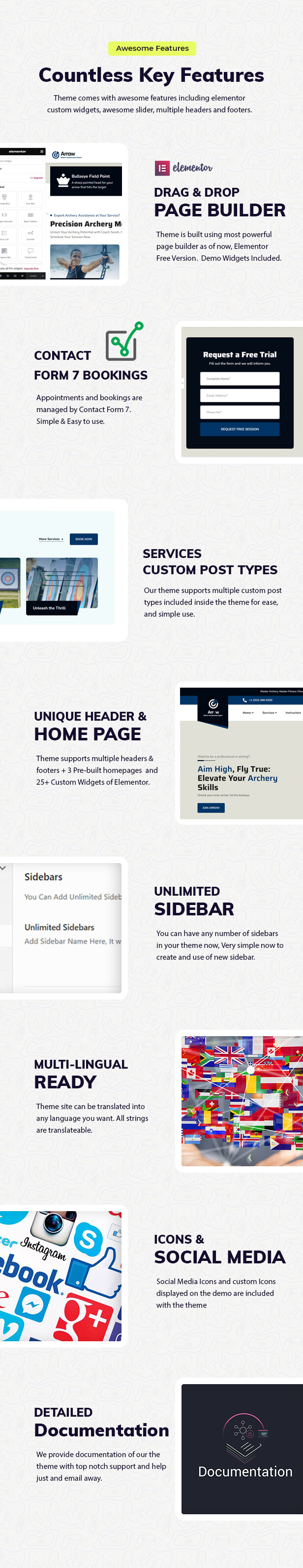 Arrow – WordPress-Theme für die Bogenschießen-Olympiade