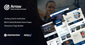 Arrow – WordPress-Layout für den Bogenschießen-Club