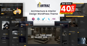 Artraz – WordPress-Layout für Architektur und Innenarchitektur