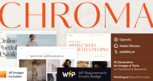 Chroma – Fotografie-Portfolio-WordPress-Template