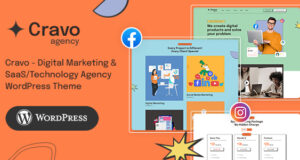 Cravo – Ultimatives WordPress-Vorlage für Startup-, SaaS- und Digitalagenturen