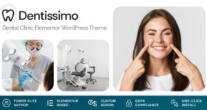 Dentissimo – WordPress-Template für Medizin und Zahnärzte