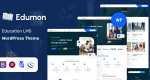 Edumoon – Bildung LMS WordPress Layout