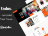 Endus – WordPress-Template für industrielle Fertigung