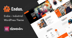 Endus – WordPress-Template für industrielle Fertigung
