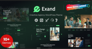 Exand – WordPress-Template für Kreativagenturen