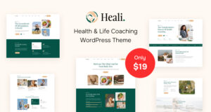Heali – WordPress-Vorlage für Gesundheitscoaching
