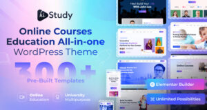 HiStudy – WordPress-Layout für Online-Kurse und Bildung