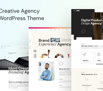 Idoni – WordPress-Template für Kreativagenturen