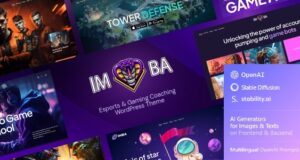 Imba – WordPress-Layout für E-Sport- und Gaming-Coaching