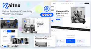 Kaitex – WordPress-Template für Unternehmensberatung