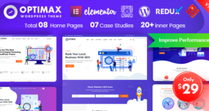 Optimax – SEO- und Marketing-WordPress-Layout