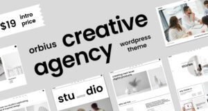 Orbius – Kreativagentur und Portfolio-Thema