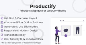 Produktanzeigen für WooCommerce – Productify