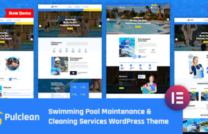Pulclean – WordPress-Vorlage für Schwimmbadwartung und -reinigung