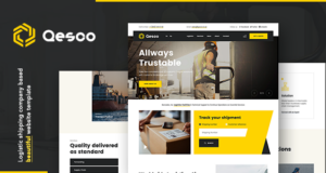 Qesco | WordPress-Template für Logistik- und Speditionsunternehmen