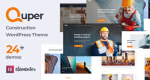 Quper | WordPress-Template für Bau und Architektur