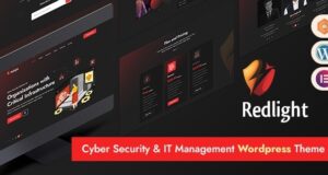 Redlight WordPress-Template für Cybersicherheit und IT-Management