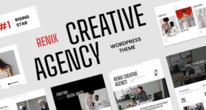 Renix – WordPress-Vorlage für Kreativagentur und Portfolio