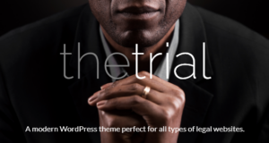 The Trial – Law WordPress-Template