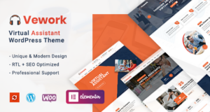Vework – WordPress-Vorlage für den virtuellen Assistenten