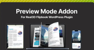 Vorschaumodus-Addon für Real 3D Flipbook