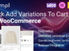 WooCommerce-Variationen schnell in den Warenkorb legen