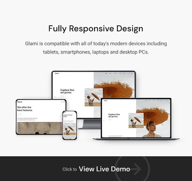 Glami-WordPress-Theme