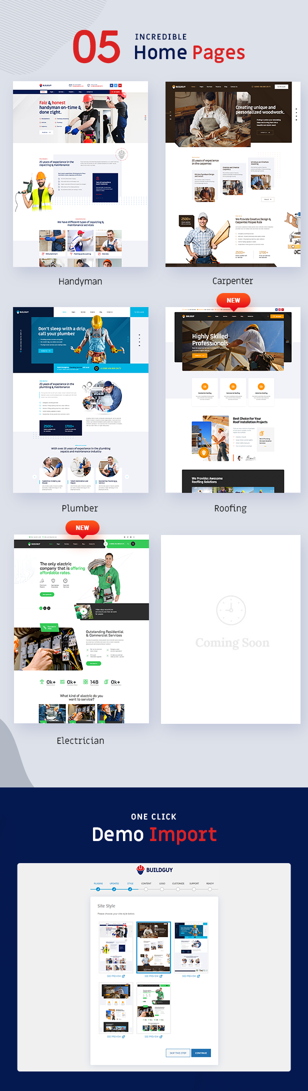 Buildguy WordPress-Theme
