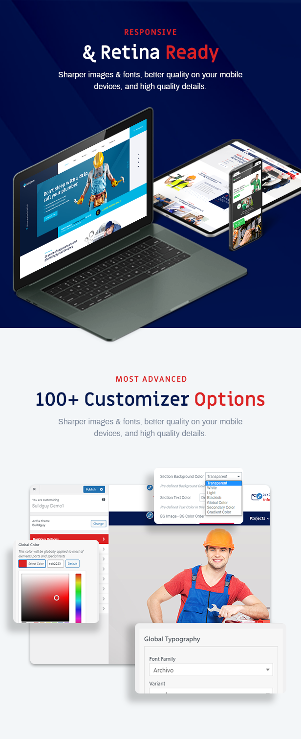 Buildguy WordPress-Theme
