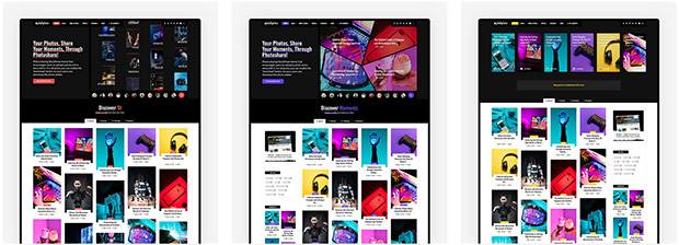 Photoshare – Bloggeschichte und Fotos WordPress-Theme herunterladen – 2