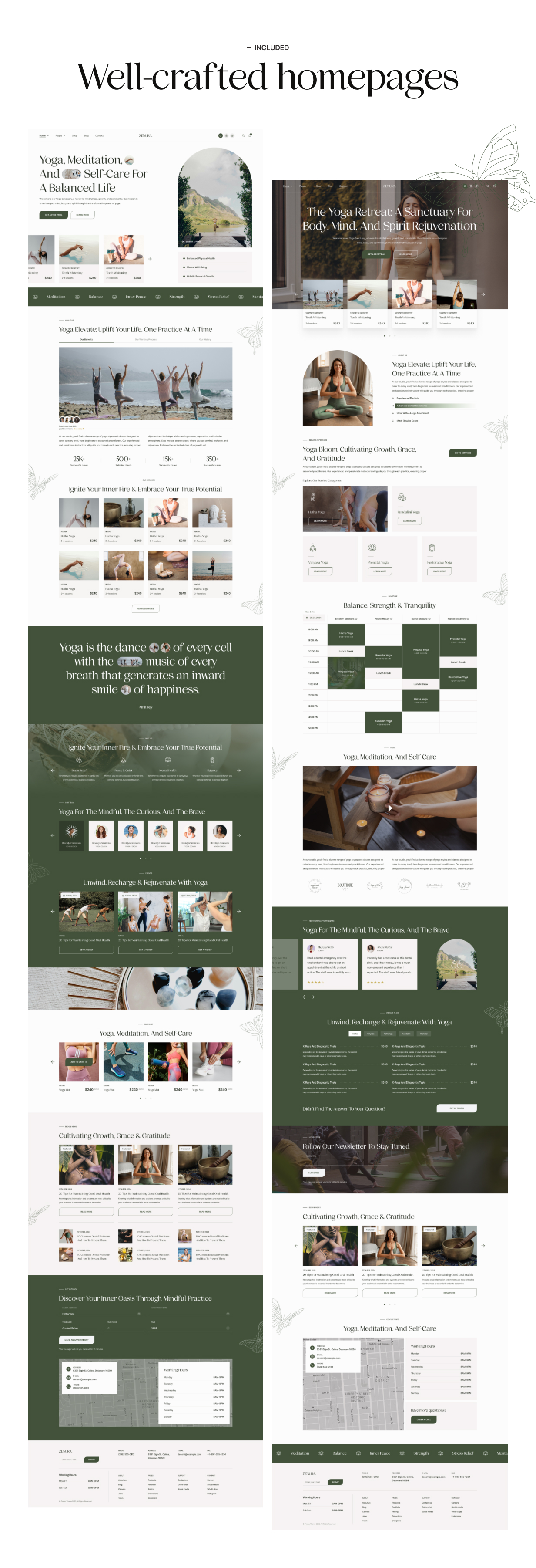 Zenura – Yoga-WordPress-Theme – 2