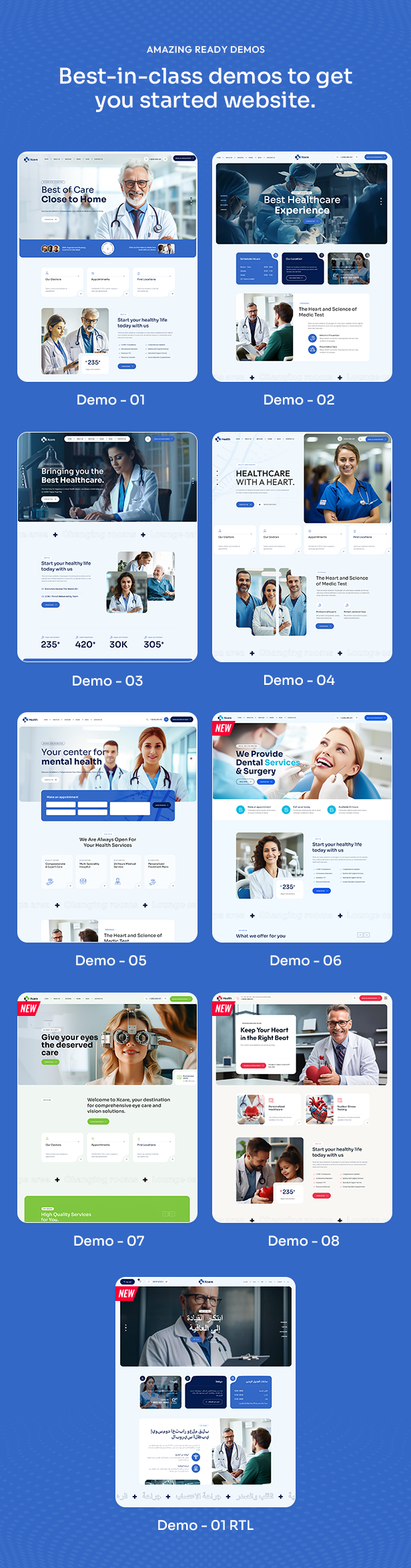 Xcare WordPress-Theme