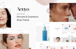 Aenyo – Beauty- und Hautpflege-Shop-Thema