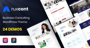 Aruxcont – WordPress-Vorlage für Unternehmensberatung