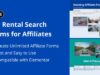 Autovermietungs-Suchformulare für Partner