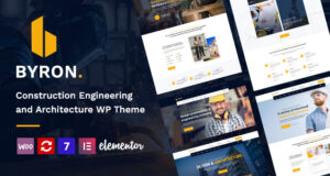 Byron | WordPress-Template für Bau und Ingenieurwesen