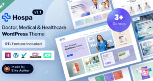 Hospa – Medizinische Klinik und Krankenhaus Elementor WordPress Layout