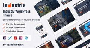 Industrie – Industrie-WordPress-Vorlage