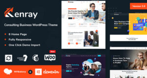 Kenray – WordPress-Vorlage für Beratungsunternehmen