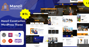 Manzil | Bau- und Gebäude-WordPress-Vorlage