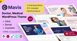 Mavis – Elementor-WordPress-Vorlage für Ärzte und medizinische Kliniken