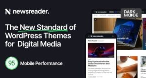 Newsreader – Revolutionäres WordPress-Template für digitale Medien