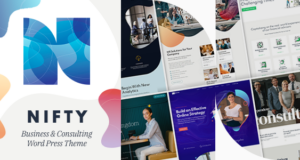 Nifty – WordPress-Template für Unternehmensberatung
