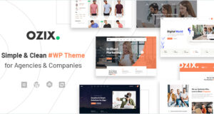 Ozix – WordPress-Template für Agenturen und Unternehmen