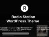 Radion – WordPress-Vorlage für Radiosender