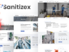 Sanitizex – WordPress-Vorlage für Desinfektions- und Reinigungsdienste