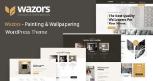 Wazors – WordPress-Template zum Malen und Tapezieren