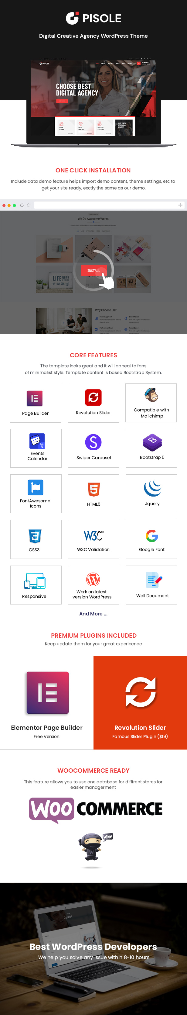 Pisole WordPress-Theme