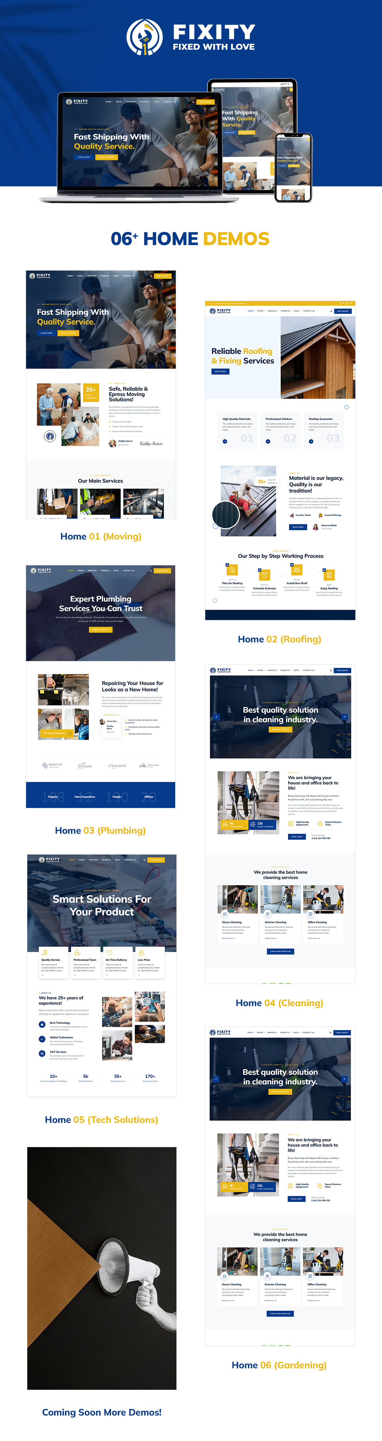 Handwerkerdienste WordPress-Theme
